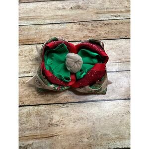 Lilly Reese Bowtique 4" Noel Burlap Christmas Wreath Bow